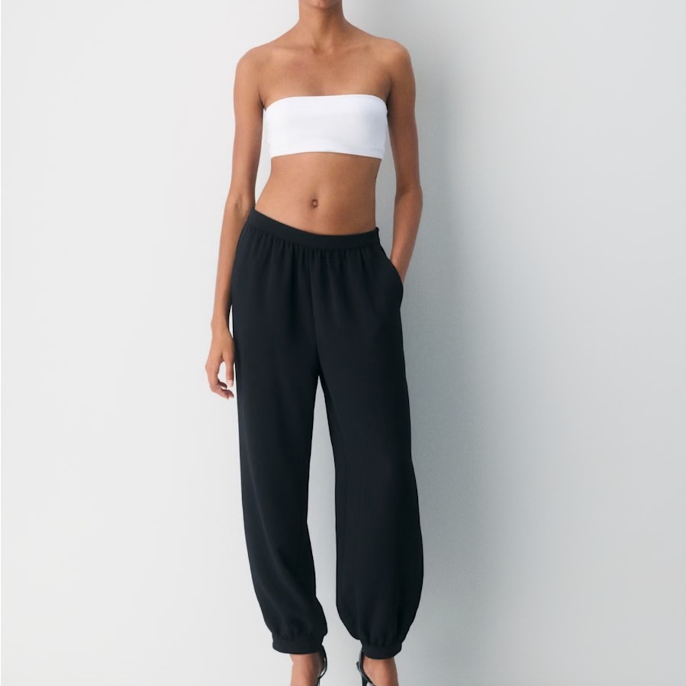 Aritzia White Contour Bandeau